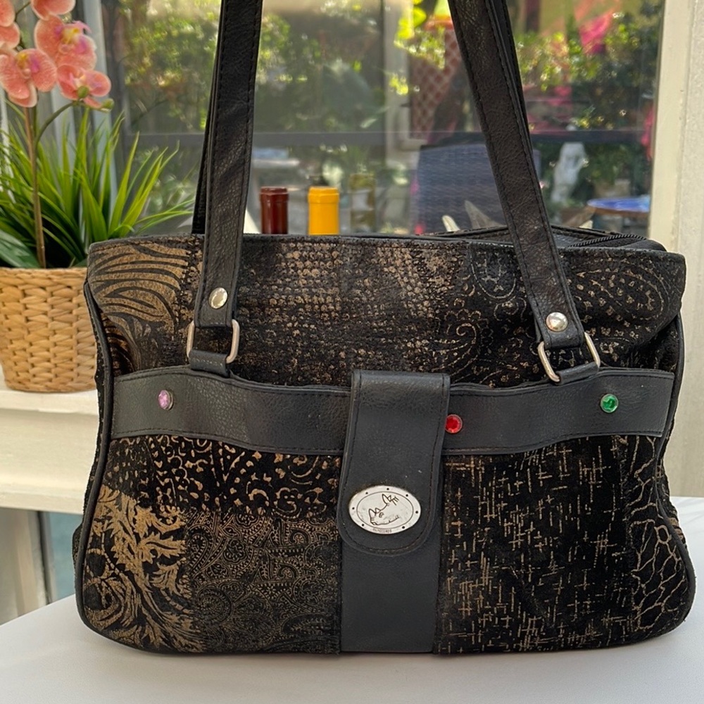 Vintage Rhinoceros Shoulder Bag